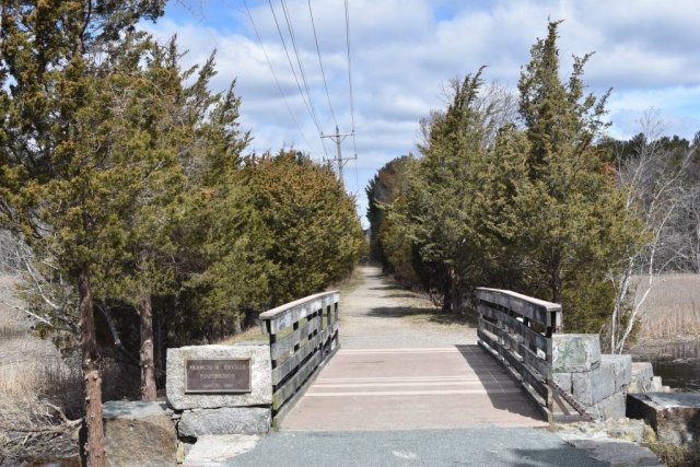 Keville Footbridge Marshfield Bridle Trail South River Keville Footbridge Marshfield Bridle Trail South River
